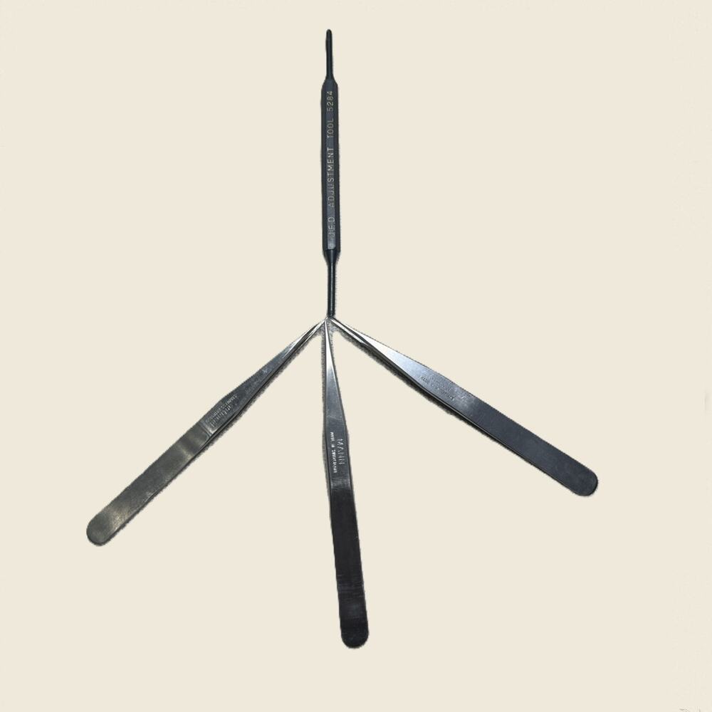 Precision Tweezers Set Swiss MANN DZM Non Magnetic 3SA Tool